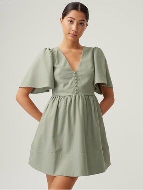 The Fated Tulip Mini Dress
